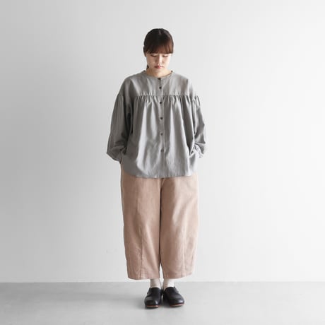 シャトルコーデュロイバルーンパンツ（太畝・ピンクベージュ）【ユニセックス】 506