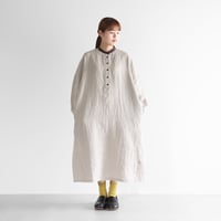 シャトルリネンロングスカート（白）【レディス】U402 | HUIS