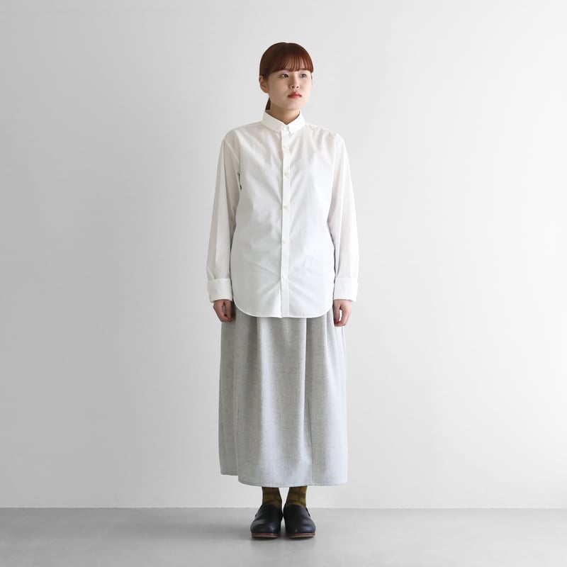 オーガニックコットンシャツ【ユニセックス】002 | HUIS onlinestore