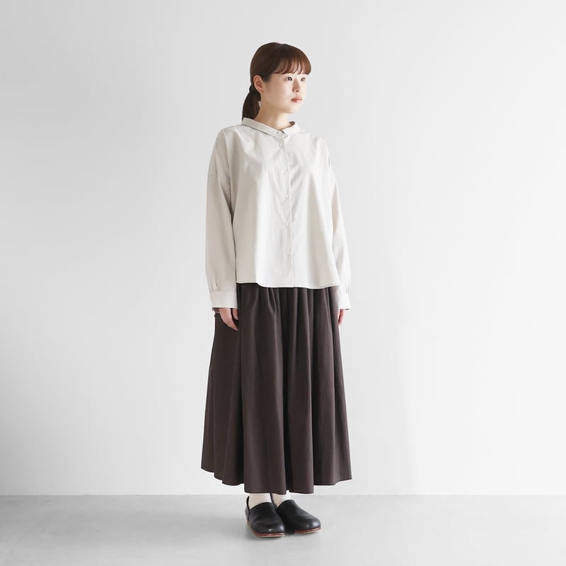 【HUIS.】U102　ボタニカルコードレーンワイドブラウス（ヒマワリ） ボタニカルコードレーンワイドブラウス（ヒマワリ）をリリース