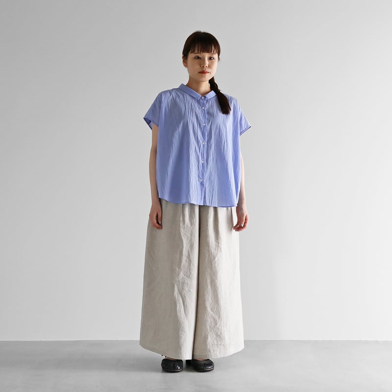 シャトルリネンスカートパンツ(きなり)【レディス】505 | HUIS シャトルリネンスカートパンツ(きなり)【レディス】505 | HUIS
