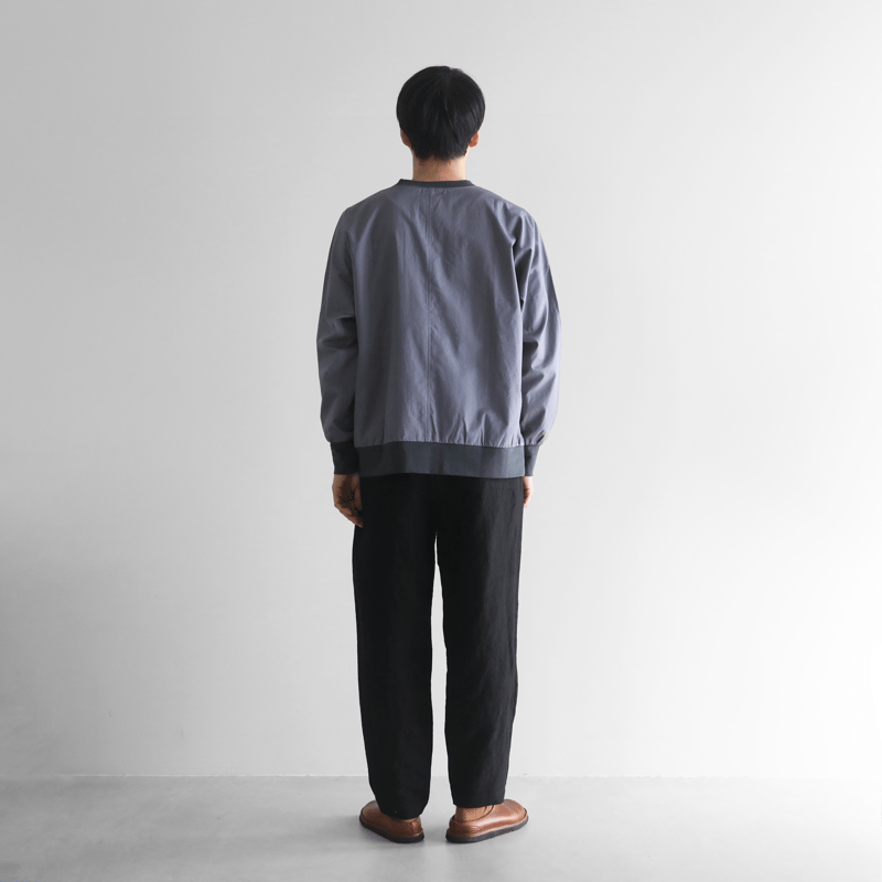 【新品未使用タグ付き】ギザコットンブロード８分丈パンツ（F） 遠州織物 Huis ギザコットンブロード8分丈パンツ（グレー）【ユニセックス】503