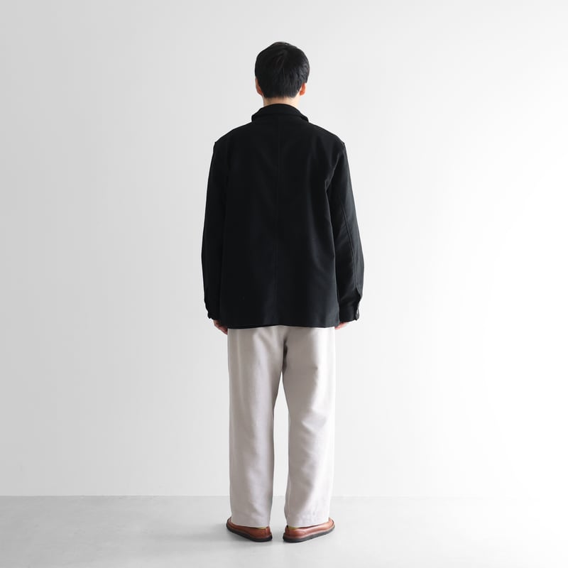 モールスキンCPOジャケットL（ブラック）【ユニセックス】322L