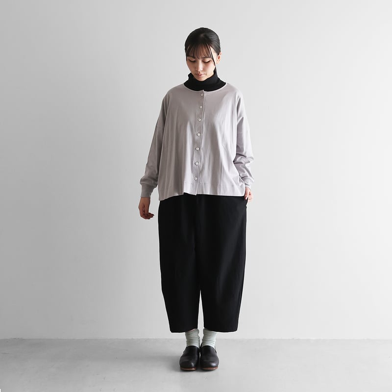 ギザコットンヘンプバルーンパンツ（ブラック）【ユニセックス】506