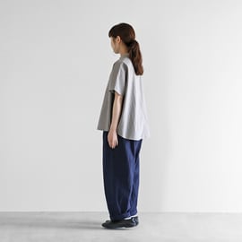 コードレーンワイドパンツ（ネイビー）【ユニセックス】504をリリース  