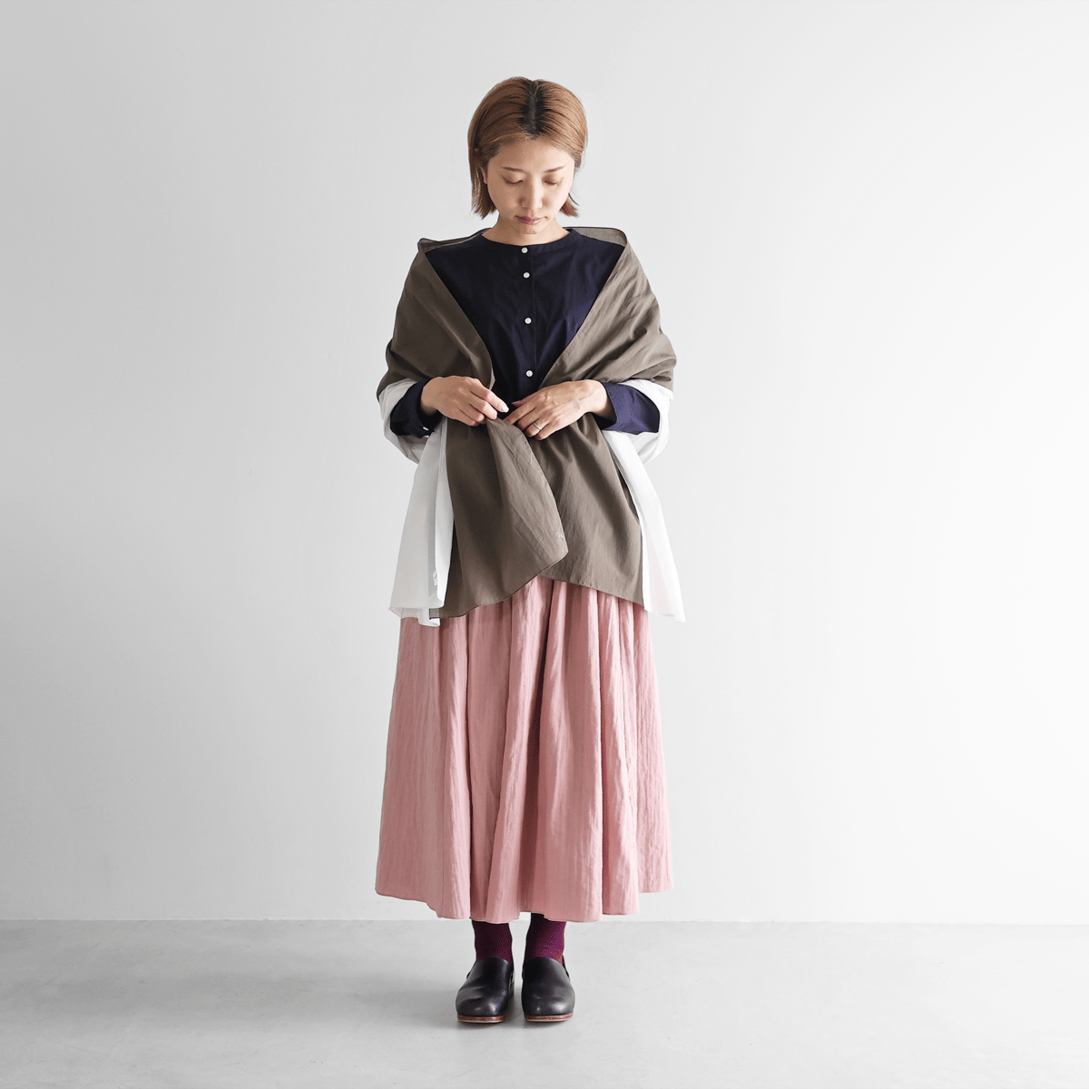 かるふわコットンストール（ラベンダー×オレガノ）S201 | HUIS onlinestore