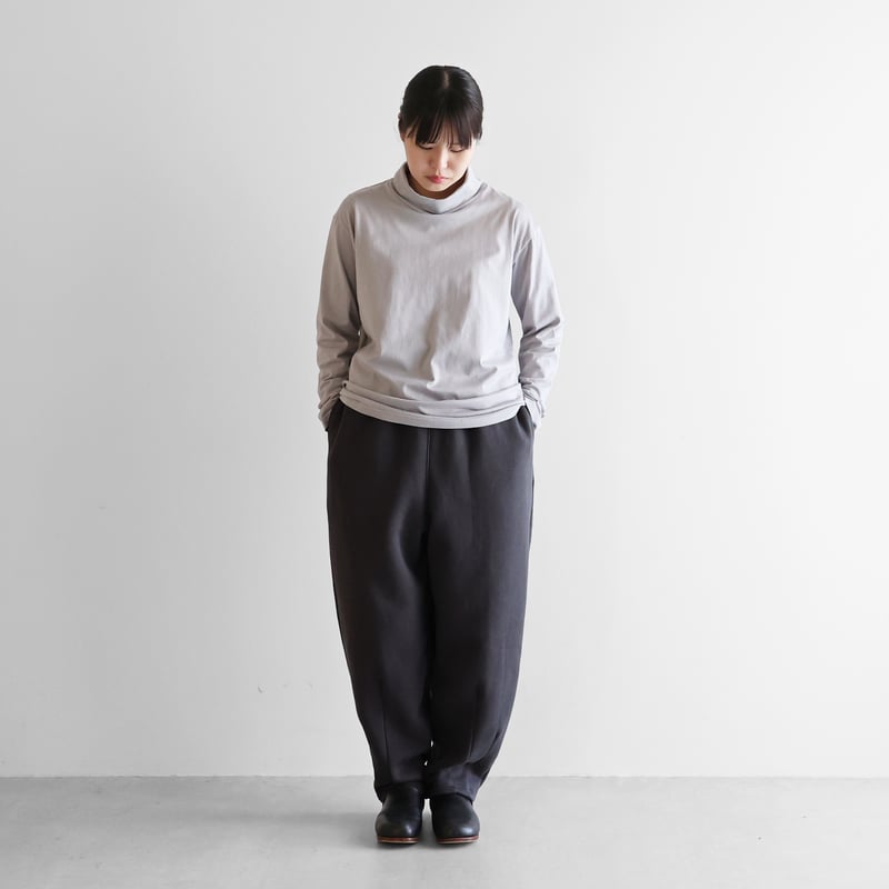 HUIS in house］SUVIN “裏ボア”スウェットバルーンパンツロング