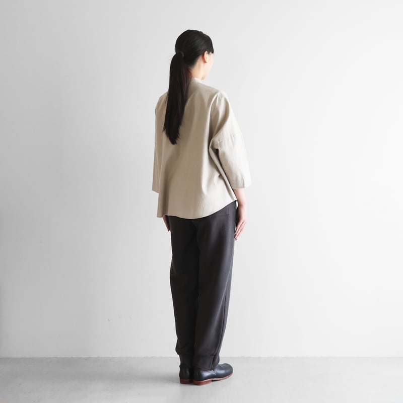 HUIS in house］SUVINイージースウェットワークパンツ（ダークグレー