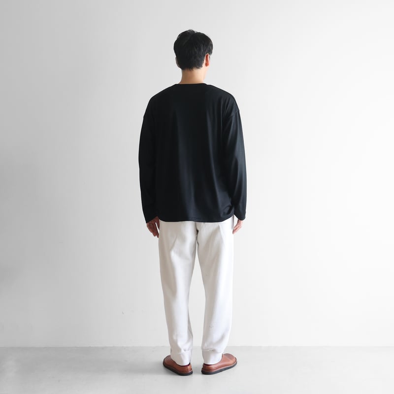 HUIS in house］SUVINイージースウェットワークパンツ（ホワイトグレー