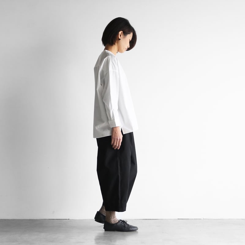 バフクロスバルーンパンツ（ブラック）【ユニセックス】506 | HUIS