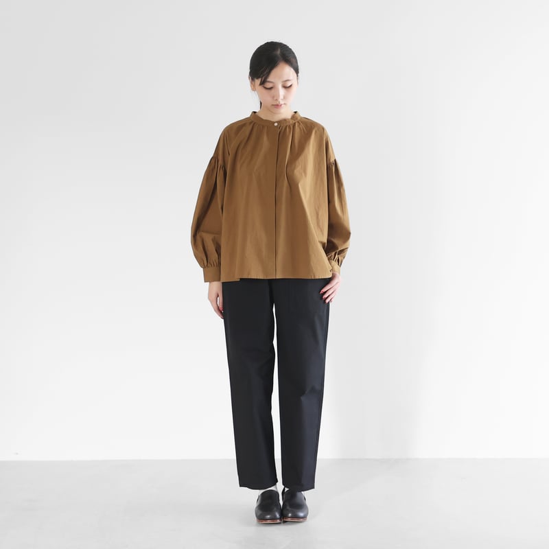 パラシュートクロスイージーワークパンツ（ブラック）【ユニ