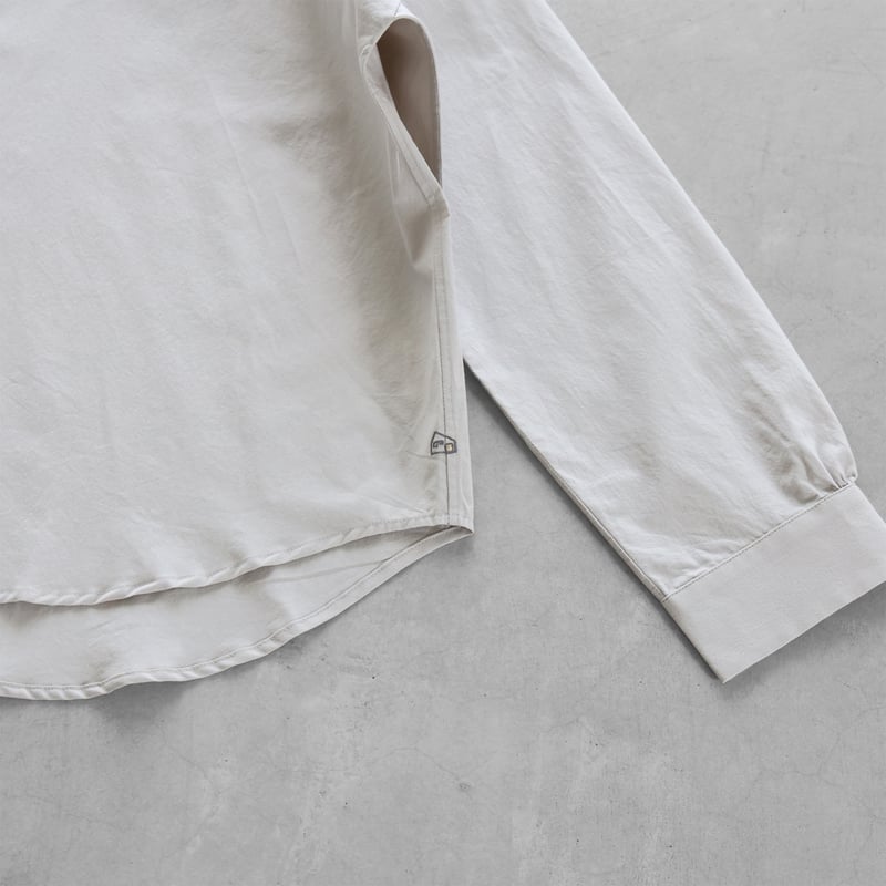 遠州織物HUISオーガニックコットンスクエアワイドシャツ（グレー） オーガニックコットンスクエアワイドブラウス 024をリリースしました