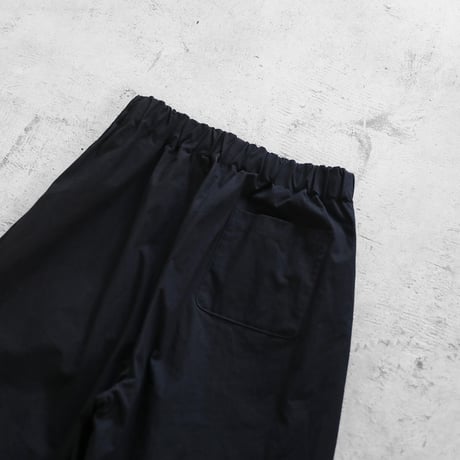 バフクロスワイドパンツ（ブラック）【ユニセックス】504