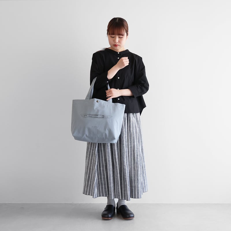 山口一郎×HUIS”限定トートバッグ【shuttle シャトル】（ブルー