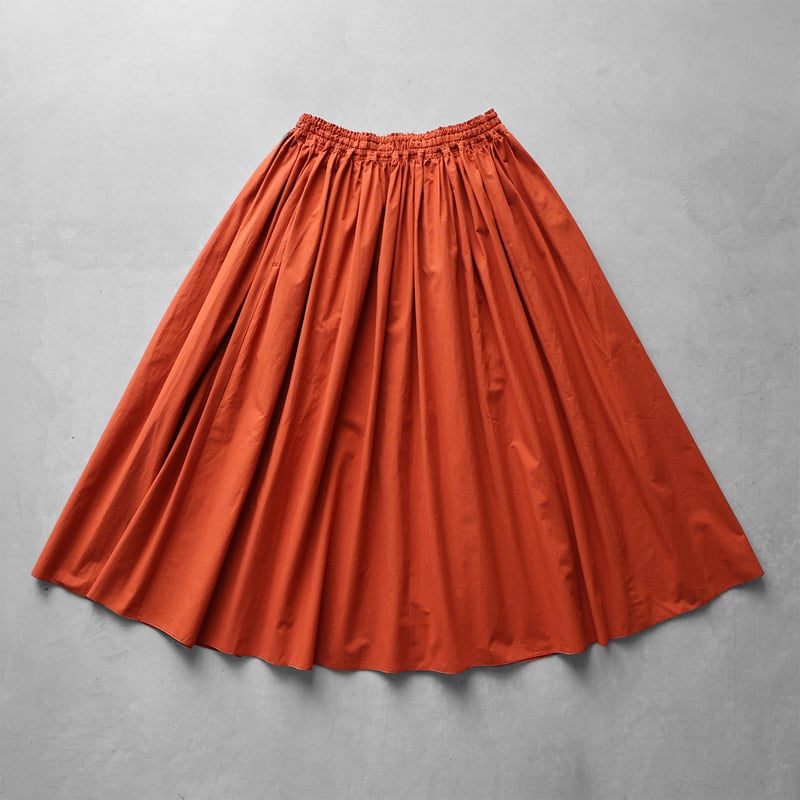 遠州織物HUIS. 502 スカートパンツ　テラコッタ　新品タグ付 fit=scale-down,w=1200