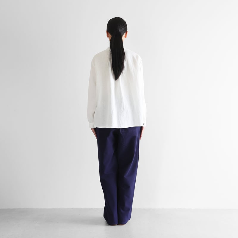 スヴィンオックスワイドストレートワークパンツ(フレンチネイビー