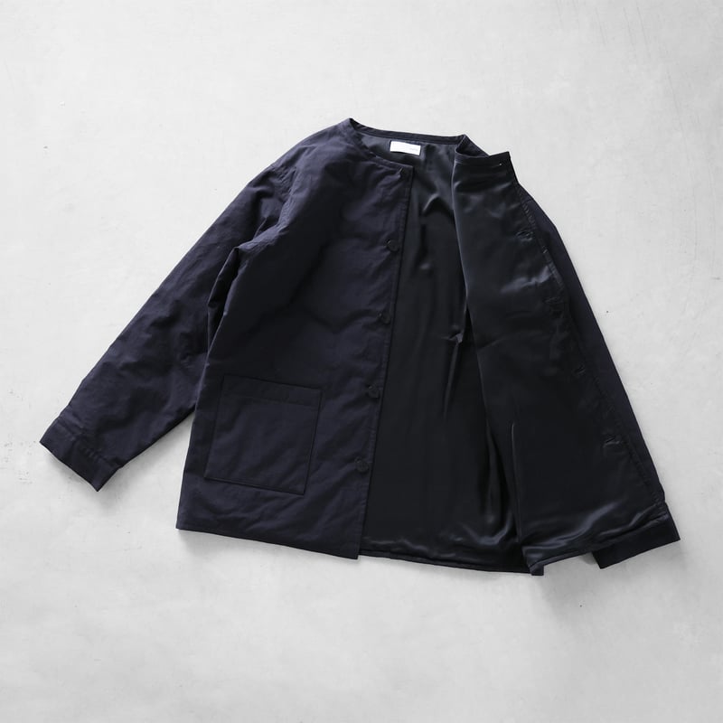 HUIS ダウンプルーフコットン　sunstate 中綿ジャケット HUIS |ダウンプルーフコットンsunstate中綿ジャケット（ブラック