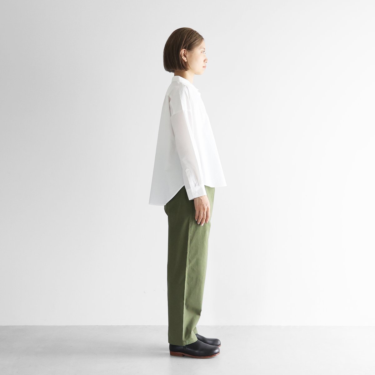 HUIS 先染めバフクロスイージーワークパンツ（オフホワイト）507 先染めバフクロスイージーワークパンツ（オフホワイト）【ユニ