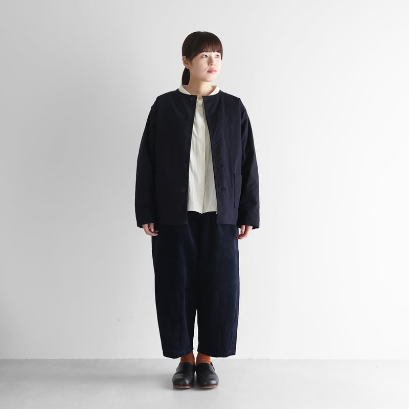 バフクロスsunstate中綿ジャケット（ダークネイビー）【ユニセックス