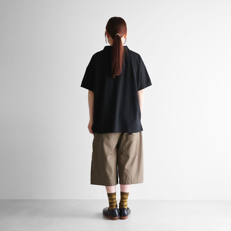 ギザコットンブロード8分丈パンツ(オレガノ)【ユニセックス ギザコットンブロード8分丈パンツ(オレガノ)【ユニセックス