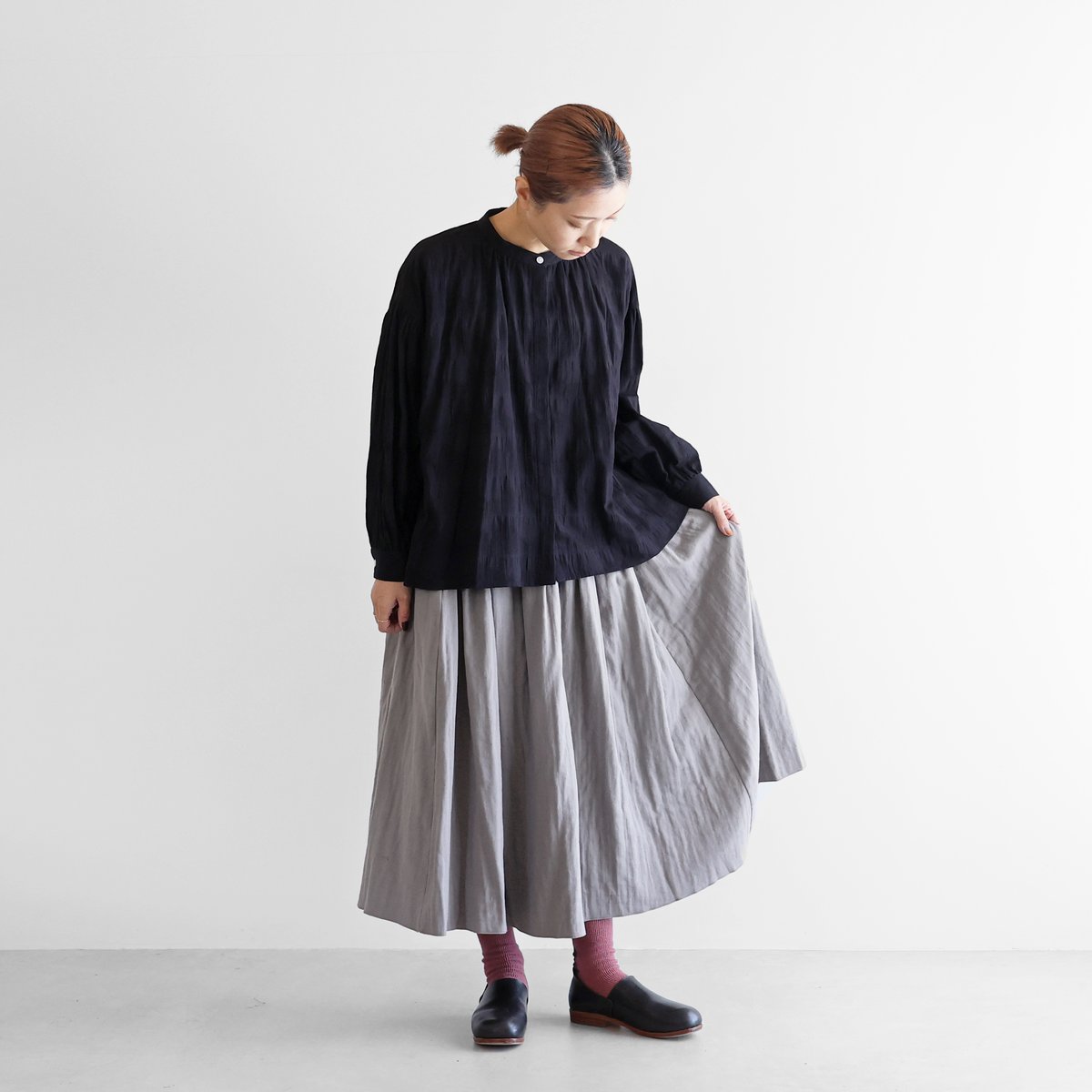 トリプルガーゼ　スカート(五感) fit=scale-down,w=1200