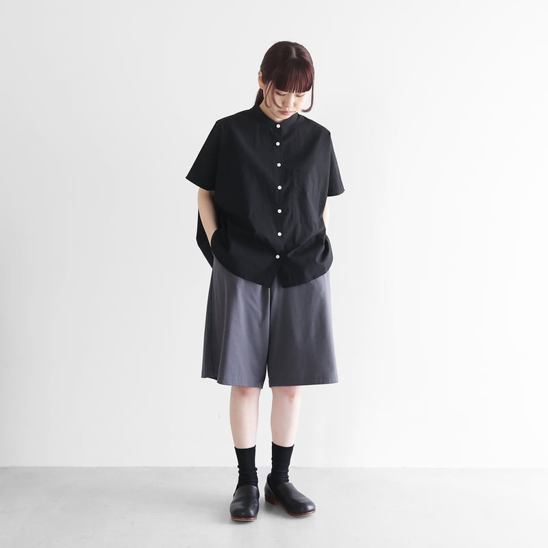 HUIS in house］SUVIN COTTONワンマイルパンツ（ダークグレー）【ユニセ