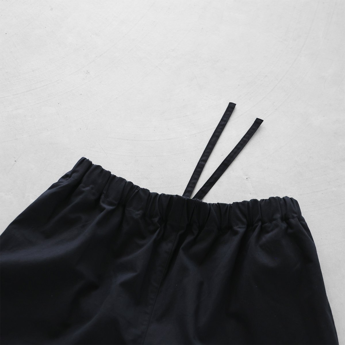 パラシュートクロスバルーンパンツロング（ブラック）【ユニ