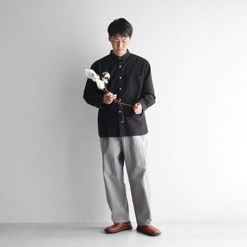 遠州織物×久留女木の棚田プロジェクト】棚田コットンビッグシャツ