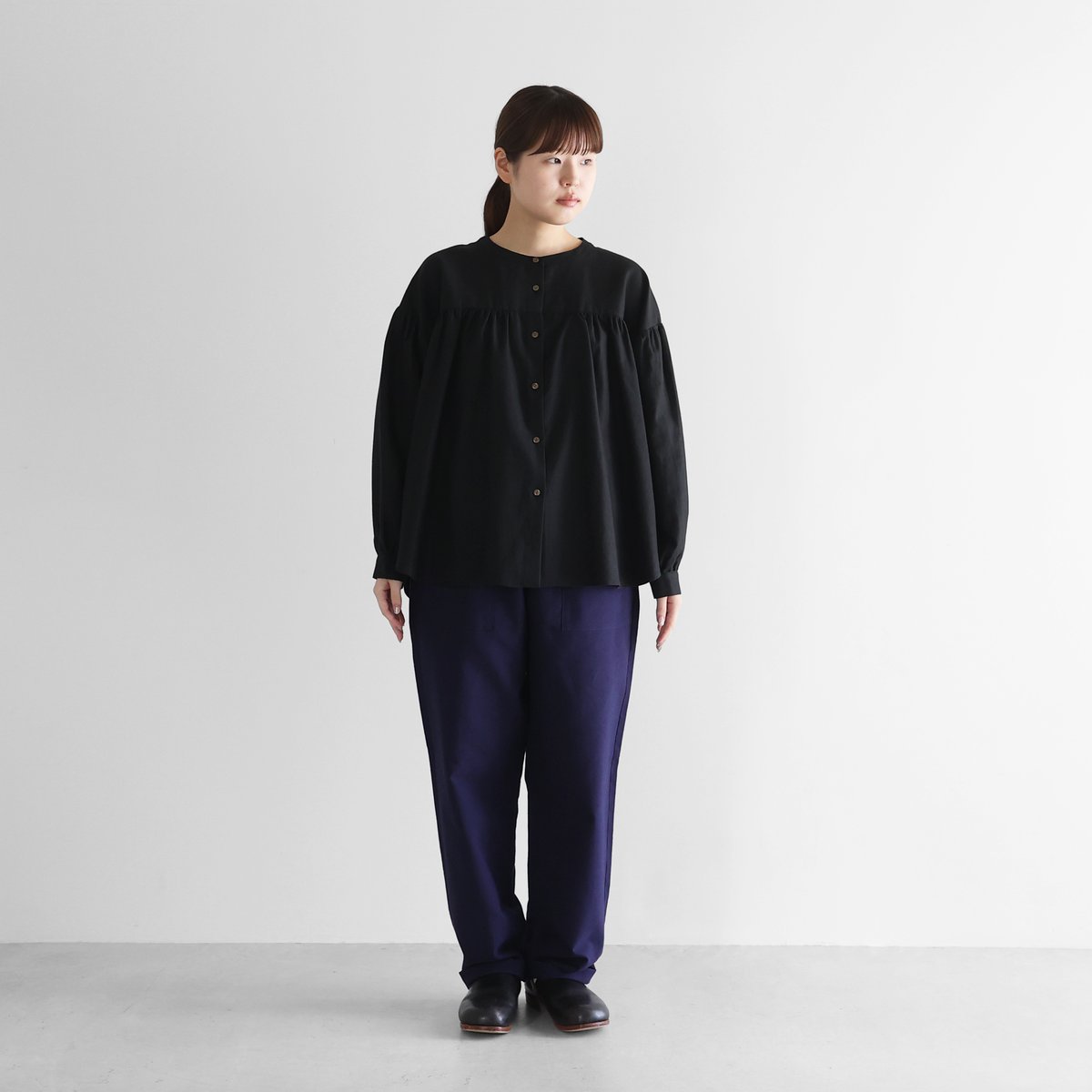 スヴィンオックスフォードイージーワークパンツL（フレンチネイビー