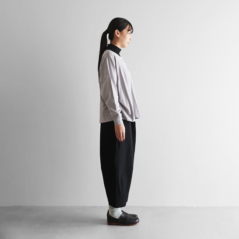 ギザコットンヘンプバルーンパンツ（ブラック）【ユニセックス】506