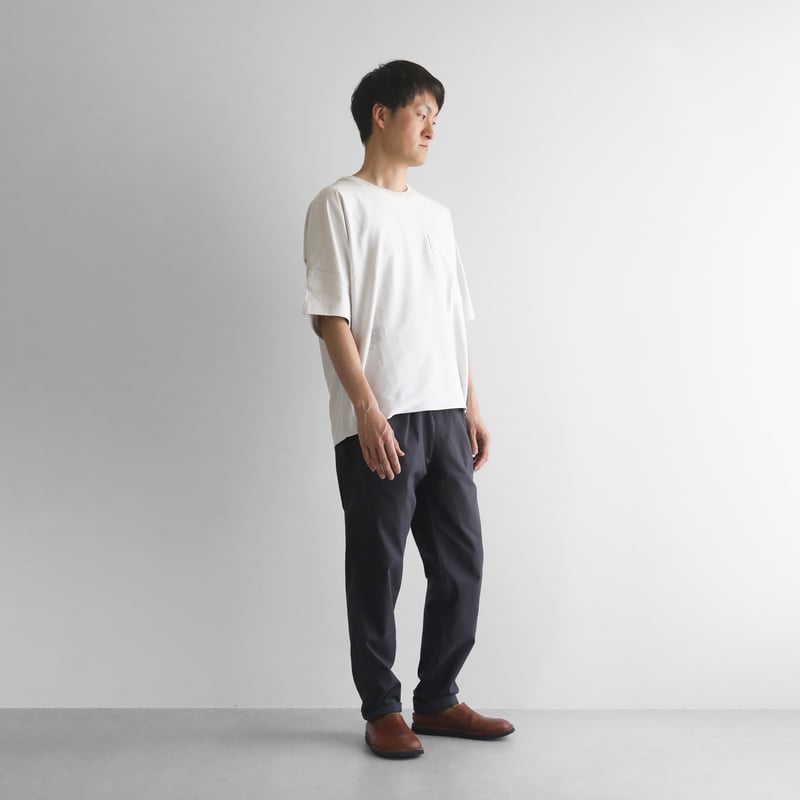 オーガニックコットンライトオックスパンツ（スミクロ）【ユニ