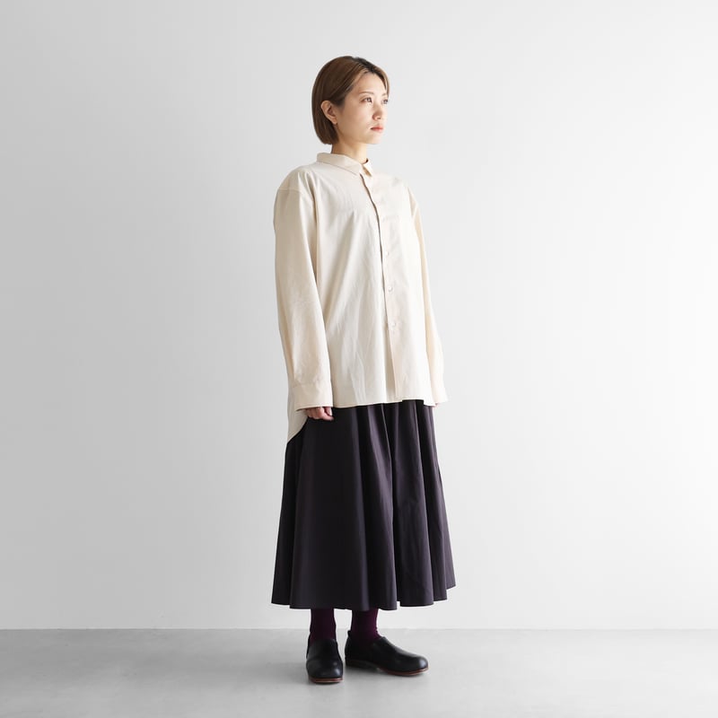 遠州織物×久留女木の棚田プロジェクト】棚田コットンビッグシャツ