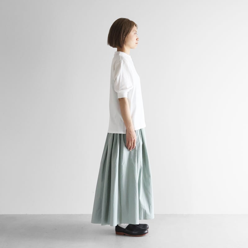 【新品】HUIS in houseストレッチ天竺SUVIN COTTONレギンス HUIS in house］ストレッチ天竺SUVIN COTTONレギンス（ブラック