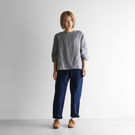 やわらかシーチングコットンイージーワークパンツ（ダークネイビー）【ユニセックス】507