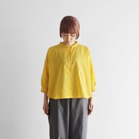 ゆるふわコットンワイドブラウス（マリーゴールド）【レディス】U108