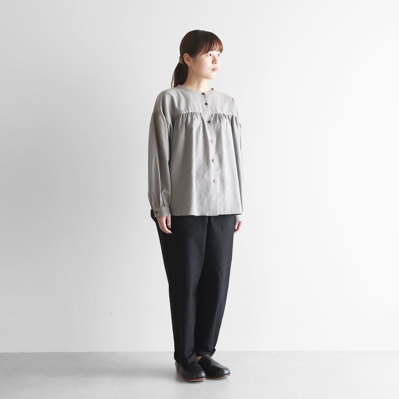 パラシュートクロスイージーワークパンツ（ブラック）【ユニセックス