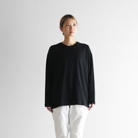 HUIS×尾州”ウールトロバンドカラーオーバーシャツ（ダークモカ）【ユニ