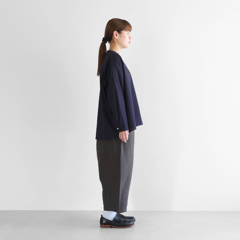 オールドレピア天日干しラミーリネンバルーンパンツ