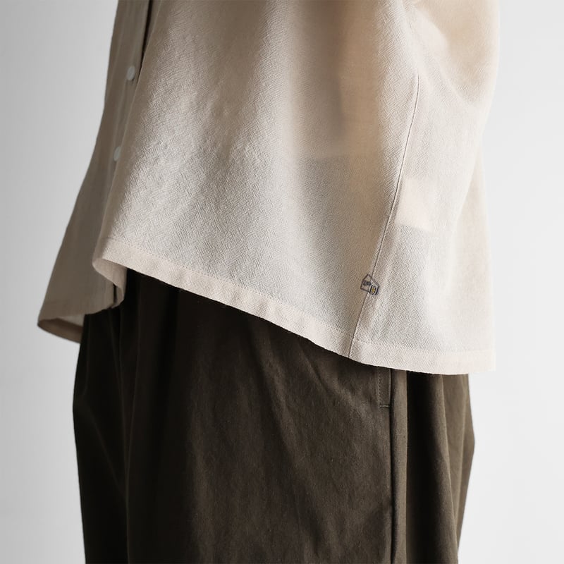 ウォッシャブルウールショートカーディガン（グレージュ）【レディス