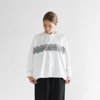 オールドレピアリネンワイドブラウス（きなり）【レディス】U102