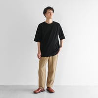 コードレーンバルーンパンツ（ブラック）【ユニセックス】506 | HUIS