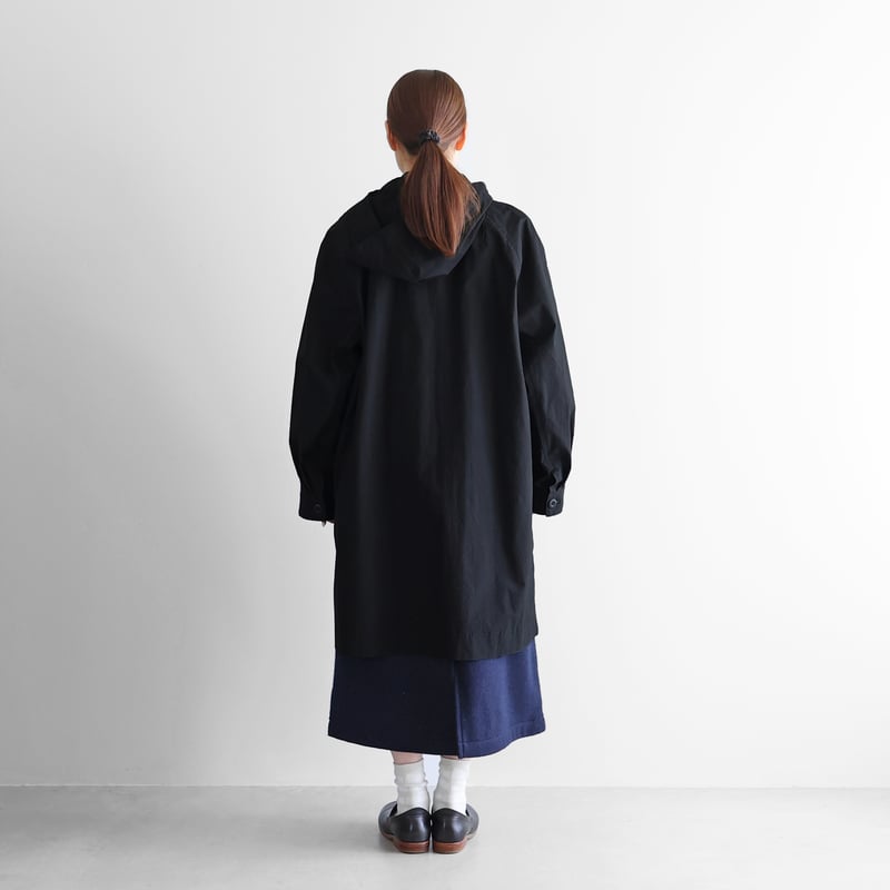 HUIS ダウンプルーフコットン ダウンベスト（ダークグレー）　遠州織物 ダウンプルーフコットンダウンジャケットをリリースしました