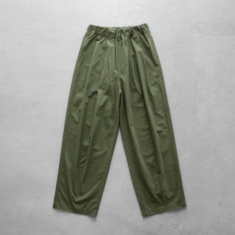 バフクロスワイドパンツ（カーキ）【ユニセックス】504