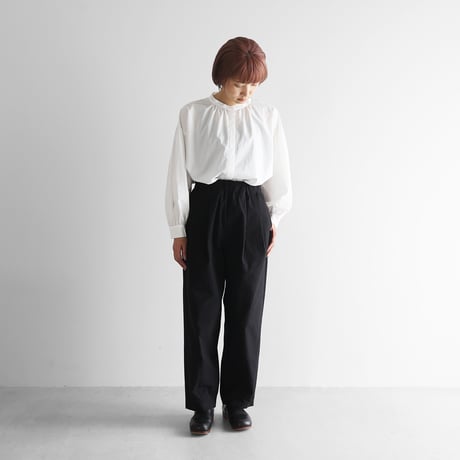 バフクロスワイドパンツ（ブラック）【ユニセックス】504