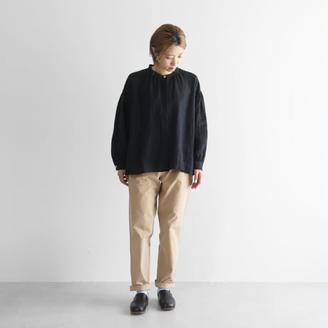 HUIS. ブラック パンツ HUIS×yohakuペチパンツ兼ハーフパンツ（ブラック）【ユニ