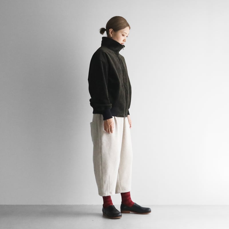 libelice × RAKU ウェア（上）コーデュロイ（ブラウン