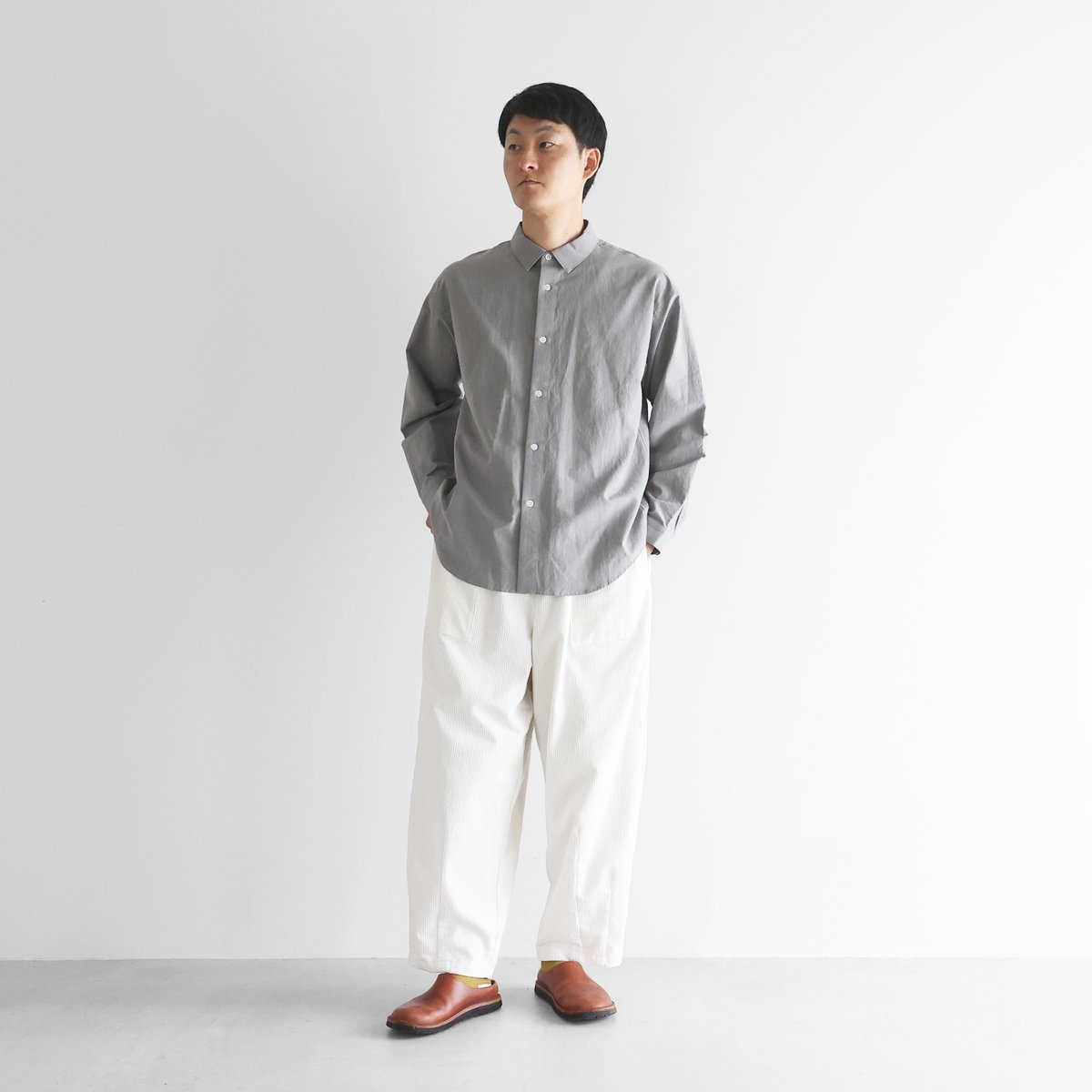 huis 遠州織物 みじんコール サルエルバルーンパンツ コーデュロイ みじんコールサルエルバルーンパンツ 511をリリースしました／ – HUIS