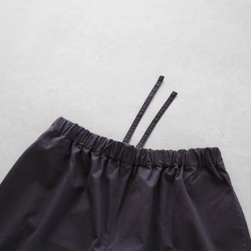 お値引き⭐︎huis パラシュートクロスバルーンパンツ パラシュートクロスバルーンパンツロング（ダークグレー）【ユニ