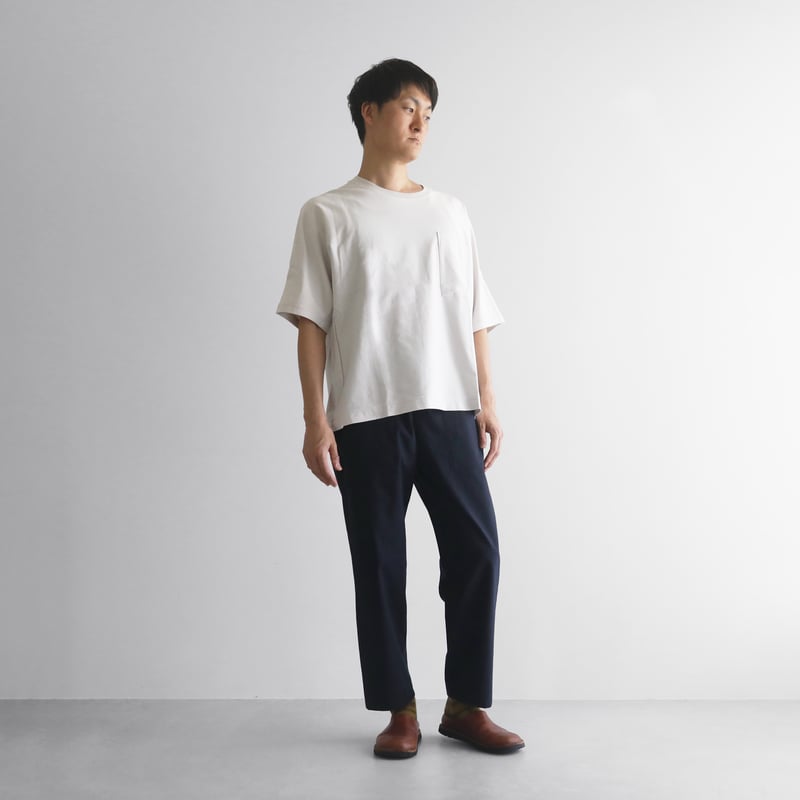 バフクロスイージーワークパンツ（ブラックネイビー）【ユニセックス  