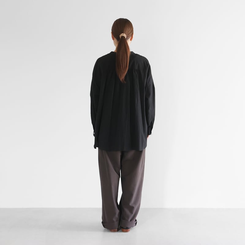 スヴィンオックスワイドストレートワークパンツ(ブラウングレー)【ユニ